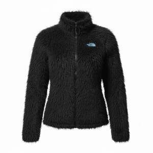The North Face Women's Osito Full Zip High-Pile Fleece Jacket Black